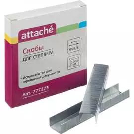 Оцинкованные скобы для степлера Attache №23/8 1000 шт 777373