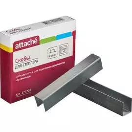 Оцинкованные скобы для степлера Attache