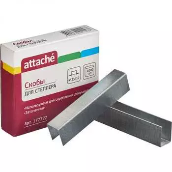Оцинкованные скобы для степлера Attache №23/17 1000 шт. 177727