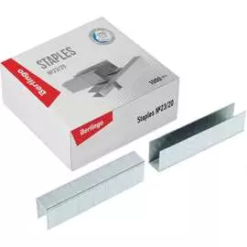 Оцинкованные скобы для степлера Berlingo