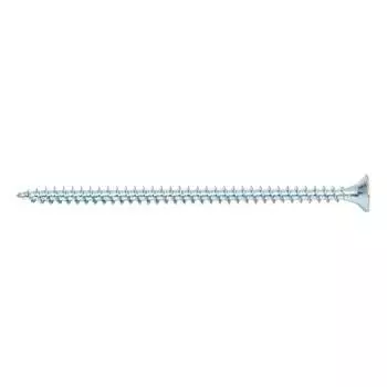 Оцинкованный белый саморез КРЕП-КОМП POZY 5x90 10шт бд590мф