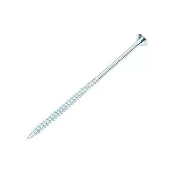 Оцинкованный белый саморез КРЕП-КОМП POZY 6x120 5шт бд6120мф