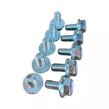 Оцинкованный болт 23 БОЛТА М6x12, DIN6921, 50 шт. 11190