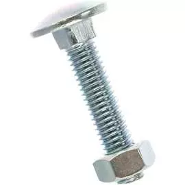 Оцинкованный болт ЕВРОПАРТНЕР M8x40 DIN603 6 шт. 6 0527 1