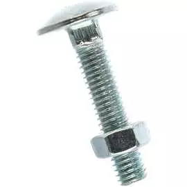 Оцинкованный болт ЕВРОПАРТНЕР M5х25 DIN603 4 шт. 6 0518 1