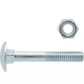 Оцинкованный болт ЕВРОПАРТНЕР M6х60 DIN603 10 шт. 6 0525 6