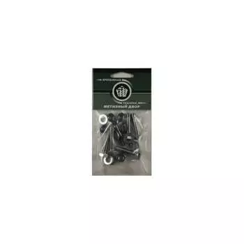 Оцинкованный болт МЕТИЗНЫЙ ДВОР М6х40 мм (10 шт.) 4607173901743