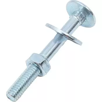 Оцинкованный болт Стройметиз М6х50 DIN603 4 шт. 3180081
