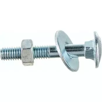 Оцинкованный болт Стройметиз М8х50 DIN603 4 шт. 3180151