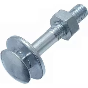 Оцинкованный болт Стройметиз М8х30 DIN603 4 шт. 3180131