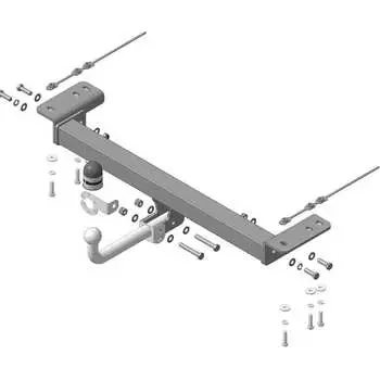 Оцинкованный фаркоп Omoda C5 с 2022 г. ООО Трио Сервис