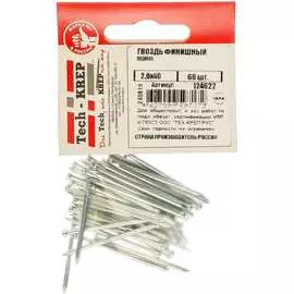 Оцинкованный финишный гвоздь Tech-Krep 2,0х40 60 шт. 124622