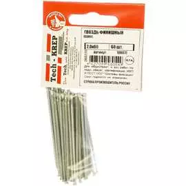 Оцинкованный финишный гвоздь Tech-Krep 2,0х60 60 шт. 108070