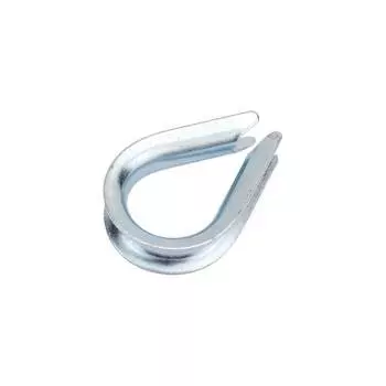 Оцинкованный коуш для стальных канатов vipкрепеж 10509 VIP