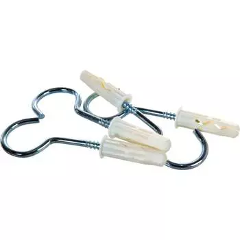 Оцинкованный крюк-шуруп ЕВРОПАРТНЕР d5,4хL80 мм 4 шт. MP 320 17