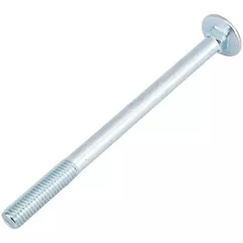 Оцинкованный мебельный болт КРЕП-КОМП 10х140 DIN603 (25 шт.) бм10140ф