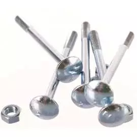 Оцинкованный мебельный болт Tech-Krep М6х70 DIN603 (6 шт.) 108765