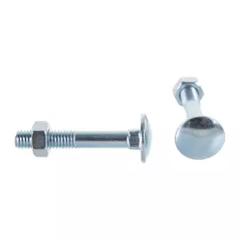 Оцинкованный мебельный болт Tech-Krep М8х50 DIN603 (4 шт.) 108769