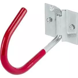 Оцинкованный обрезиненный крюк для велосипеда VORMANN 125х90х50х60 мм, 37 кг 001457 001 BL