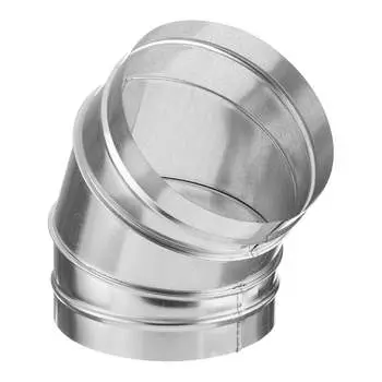 Оцинкованный отвод для воздуховодов ORE 4607122244358