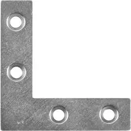 Оцинкованный плоский мебельный уголок VORMANN 00186 040 Z