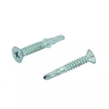 Оцинкованный потайной саморез дерево-металл ЦКИ