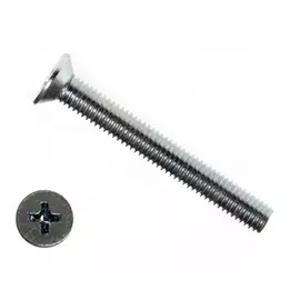 Оцинкованный потайной винт КРЕП-КОМП 5х75 DIN965 (20 шт.) вп575мф