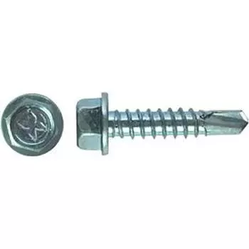 Оцинкованный саморез для фасадных систем STARFIX 4,8x19 мм DIN 7504-K 500 штук SMC2-72604-500