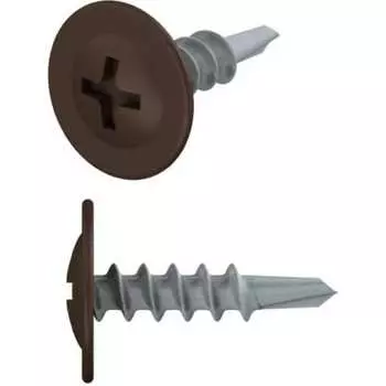 Оцинкованный саморез с прессшайбой STARFIX 4,2x19 мм, 150 шт. SMP1-28895-150