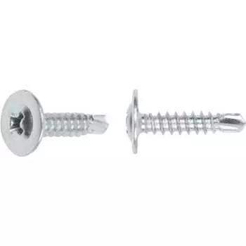 Оцинкованный саморез с прессшайбой STARFIX 4,2x75 мм, 30 шт. SMP1-50401-30