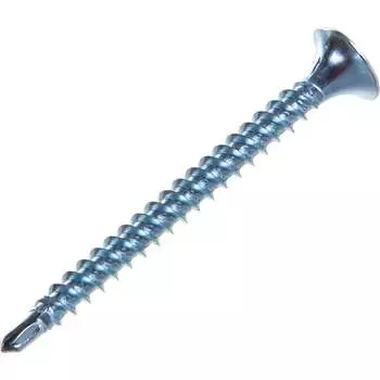 Оцинкованный саморез-сверло по металлу для ГКЛ МЕТИЗНЫЙ ДВОР 3,5x41 (500 шт.) 4607159062901