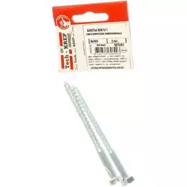 Оцинкованный сантехнический болт Tech-Krep 8х100 DIN571 2 шт. 102592