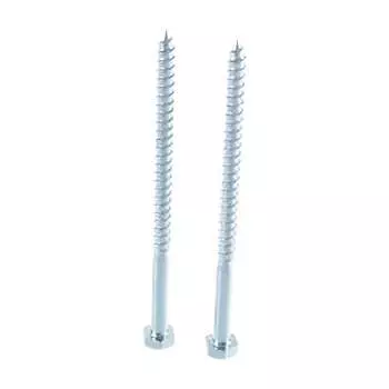 Оцинкованный сантехнический болт Tech-Krep 6х100 DIN571 2 шт. 103878
