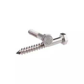 Оцинкованный сантехнический шуруп ЕВРОПАРТНЕР 8х40 DIN 571 12 шт. 5 0946 4