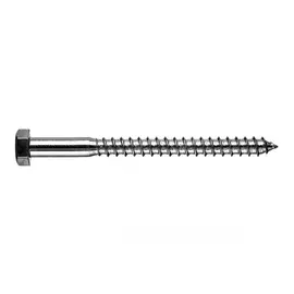 Оцинкованный сантехнический шуруп Стройметиз 6х90 DIN571 30 шт. 2170524