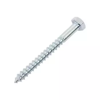 Оцинкованный сантехнический шуруп Стройметиз 6х60 DIN571 4 шт. 2170491