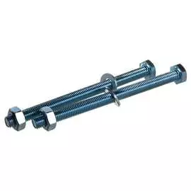 Оцинкованный шестигранный болт Tech-Krep М10х140 DIN933 (2 шт.) 136919