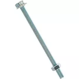 Оцинкованный шестигранный болт Tech-Krep М6х90 DIN933 (3 шт.) 136912