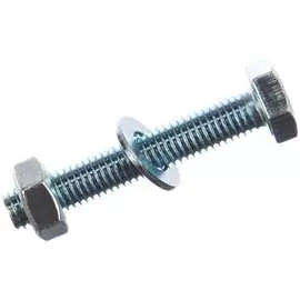 Оцинкованный шестигранный болт Tech-Krep М10х60 DIN933 (2 шт.) 114056