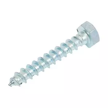 Оцинкованный шестигранный шуруп STARFIX 8x50 мм, DIN571, 100 шт. SMC2-61721-100