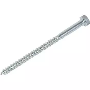 Оцинкованный шуруп Bohrer 6x90 DIN571 100 шт. DIN571-6/90-100