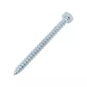 Оцинкованный шуруп для крепления лаг и реек STEELREX 6x70 мм, 40 шт. 0127006070B400004032