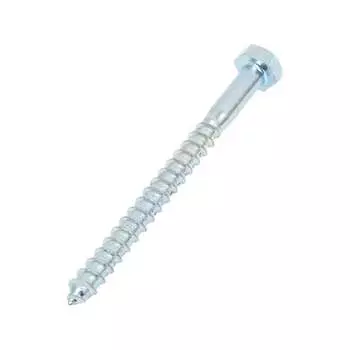 Оцинкованный шуруп для крепления лаг и реек STEELREX 8x90 мм, 25 шт. 0127008090B300002516