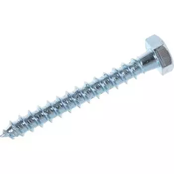 Оцинкованный шуруп НАКРЕПКО 6х100 3 шт. 107537