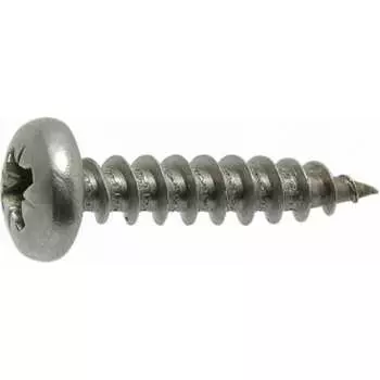 Оцинкованный скругленный универсальный саморез ЦКИ