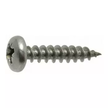 Оцинкованный скругленный универсальный саморез ЦКИ 4x50, 500 шт. 18954