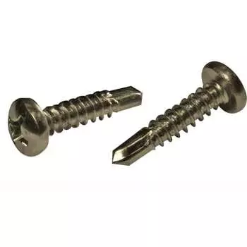 Оцинкованный сверлоконечный саморез ЦКИ jp81, 4.8x32, DIN 7504-M, 1000 шт. 32