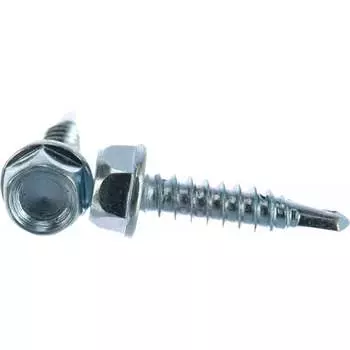 Оцинкованный сверлоконечный саморез ЦКИ JP76 4.8x16 мм, DIN7504-K 100 шт. 7459109