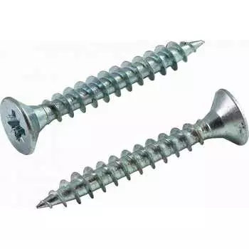 Оцинкованный универсальный саморез КВАДРА 4.5x35, 100 шт. 453035007100