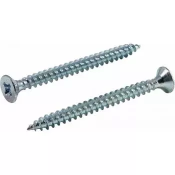 Оцинкованный универсальный саморез КВАДРА 4.5x40, 10 шт. 453040010812